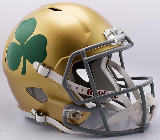 Riddell NCAA Notre Dame Fighting Irish Helmet Full Size ReplicaHelmet Replica Full Size Speed Sty... | Amazon (US)