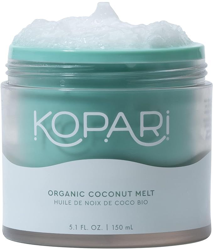 Kopari Organic Coconut Melt | Multi Purpose Skin Moisturizer, 100% Unrefined Coconut Oil Skin Car... | Amazon (US)