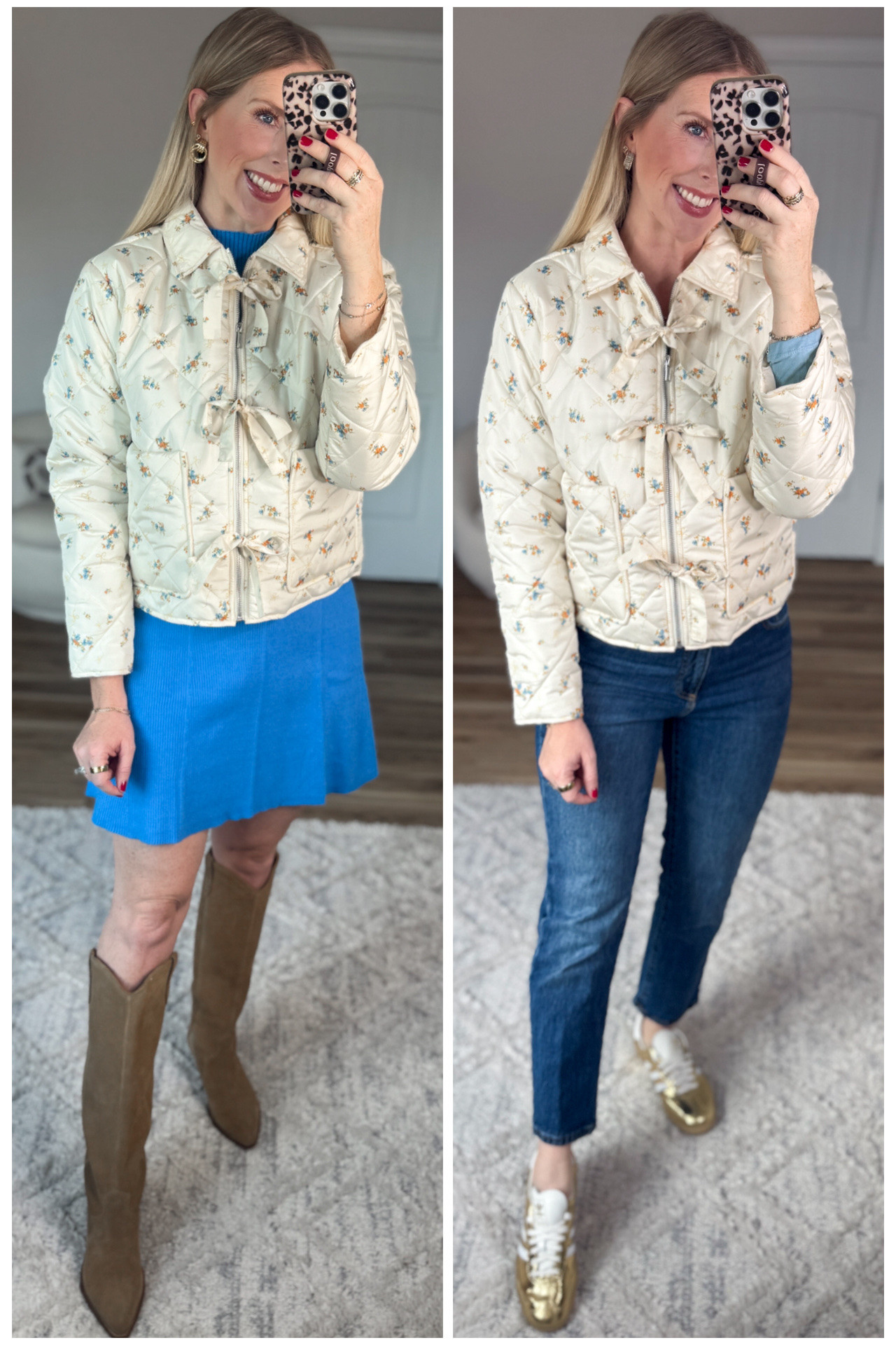 2 ways I’ve worn this floral bow jacket from Walmart!! 

#LTKFindsUnder50 #LTKootd