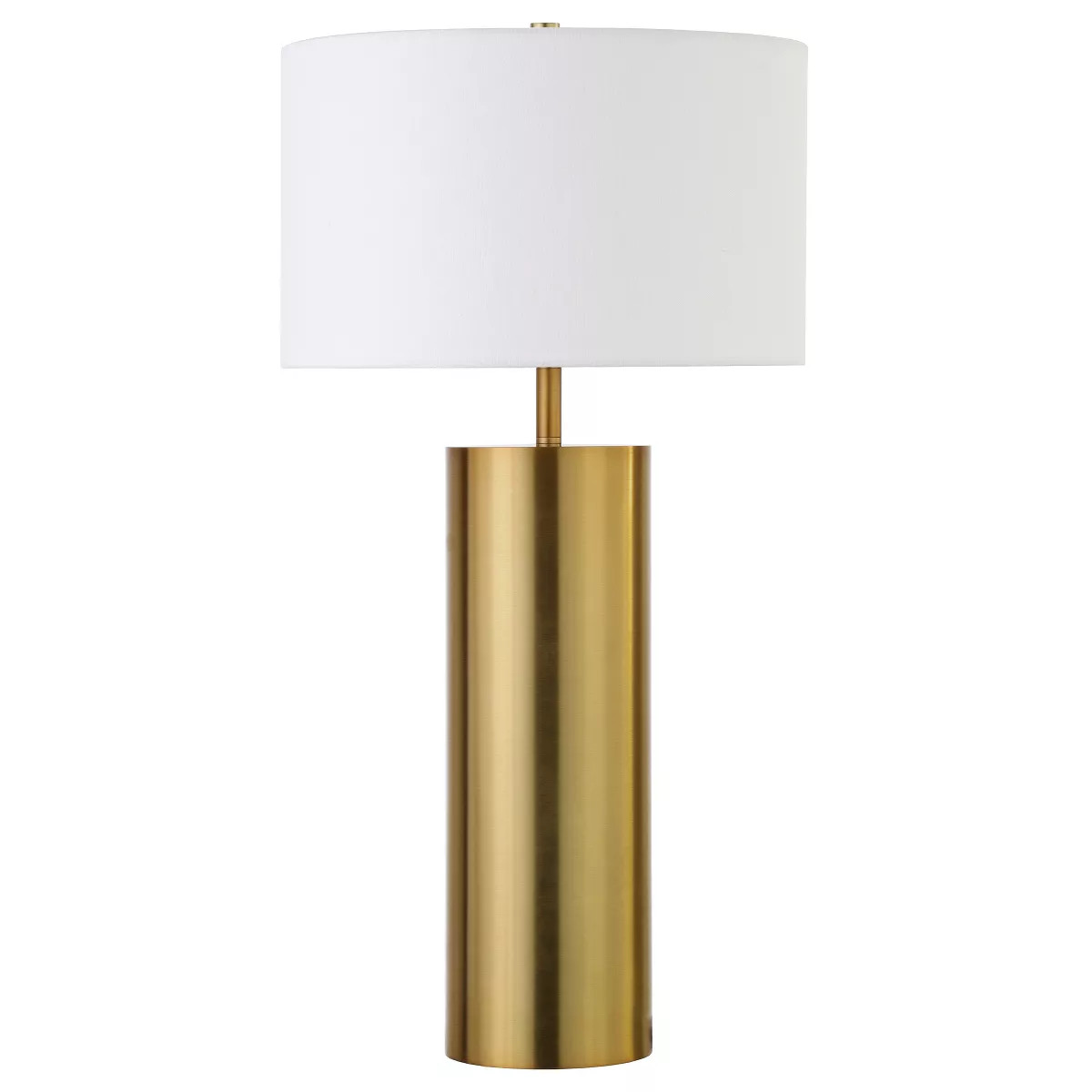 Hudson and Canal 29.5" Tall Table Lamp with Fabric Shade | Target