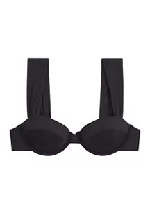 Claudia Solid Swim Top | Belk