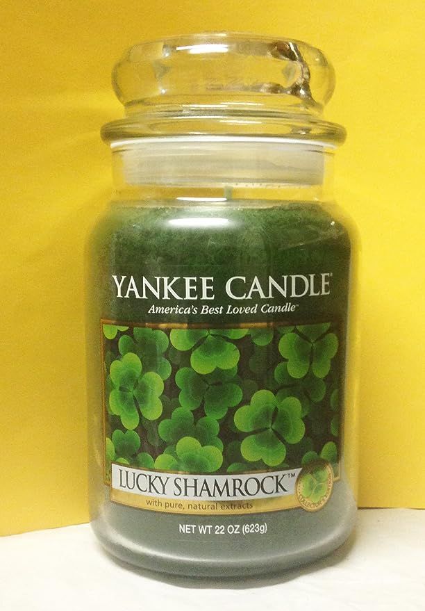 Yankee Candle Large Jar 22 oz. "Lucky Shamrock" | Amazon (US)