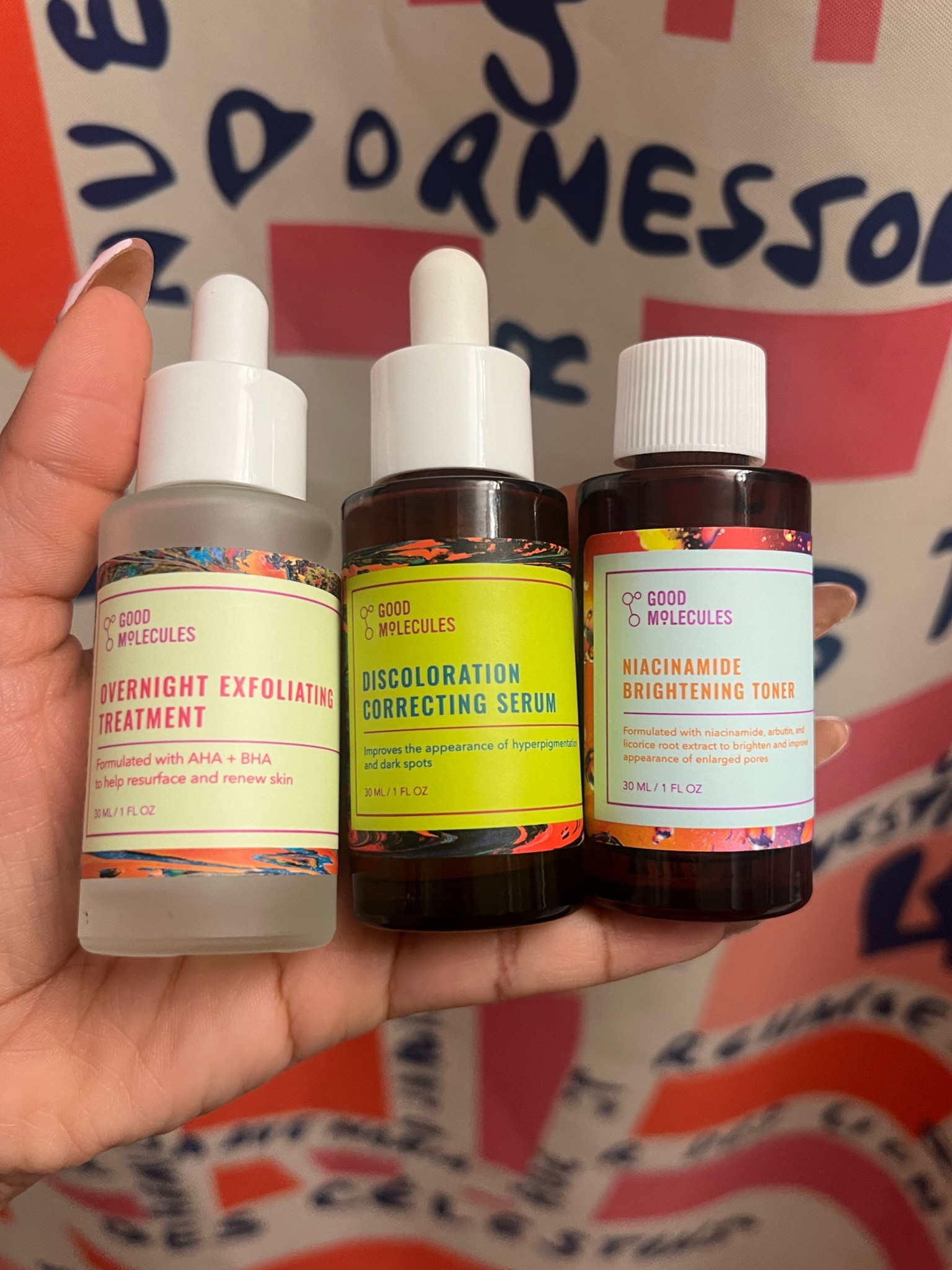 More of my fav products to ditch these dark marks! 🙌🏽

Good molecules is a great brand at a low price! I use the discoloration serum and toner everyday and use the overnight exfoliating treat 2-3 times a week! 

Glass skin | skincare | hyperpigmentation 

#ltkskin #skincareroutine 

#LTKbeauty #LTKfindsunder50
