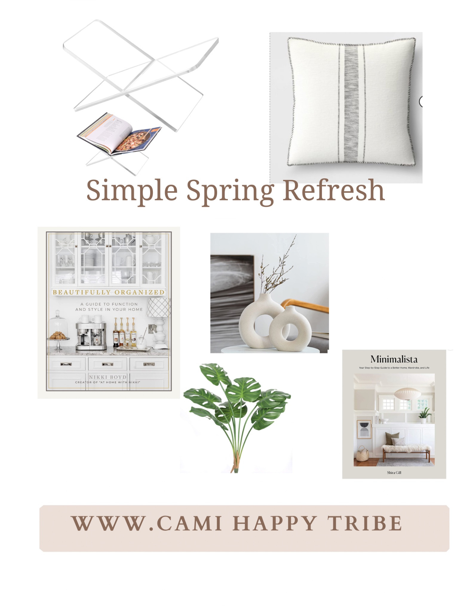 Simple home decor to refresh your home for Spring 

#LTKunder100 #LTKstyletip #LTKSale