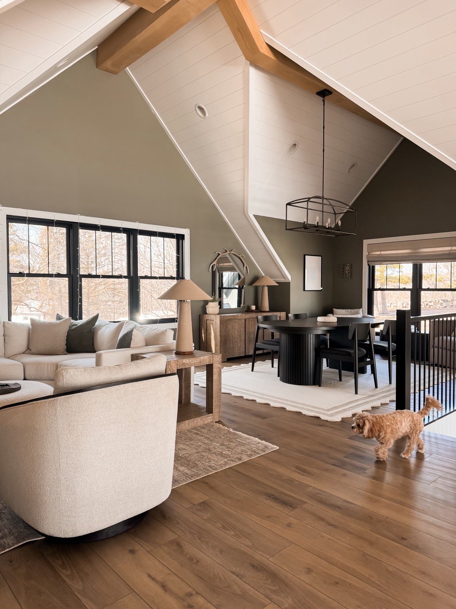 Our loft feels so. Ice and put together with the new table and rug! 

#LTKHome #LTKSaleAlert