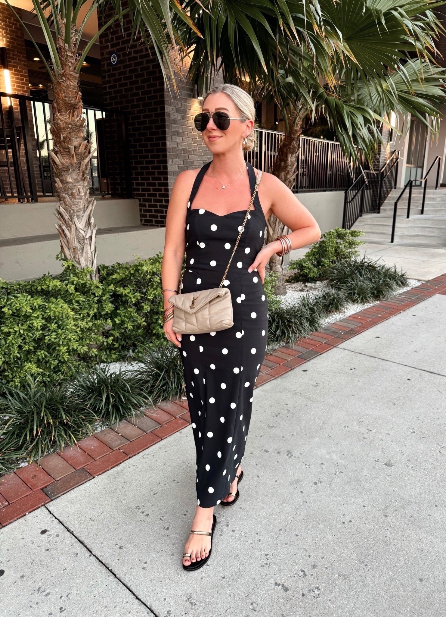 What I wore for our anniversary dinner in Florida 🩷 linked similar dresses 

Polka dot dresses, maxi dresses, vacation dresses 

#LTKdayinmylife #LTKgrwm #LTKootd