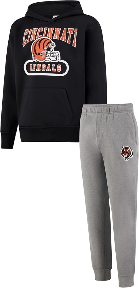 Ultra Game Youth NFL Official Super Soft Hoodie Sweatshirt & Jogger Sweatpants Set | Amazon (US)