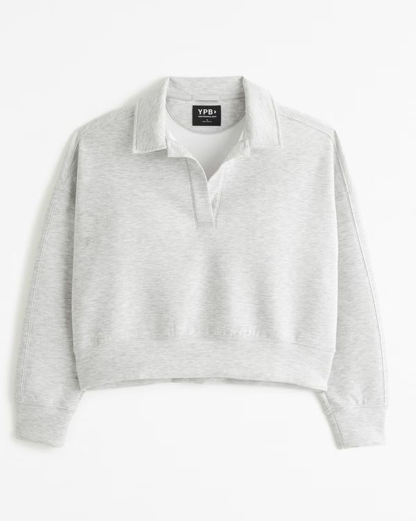 YPB neoKNIT Polo Sweatshirt | Abercrombie & Fitch (US)