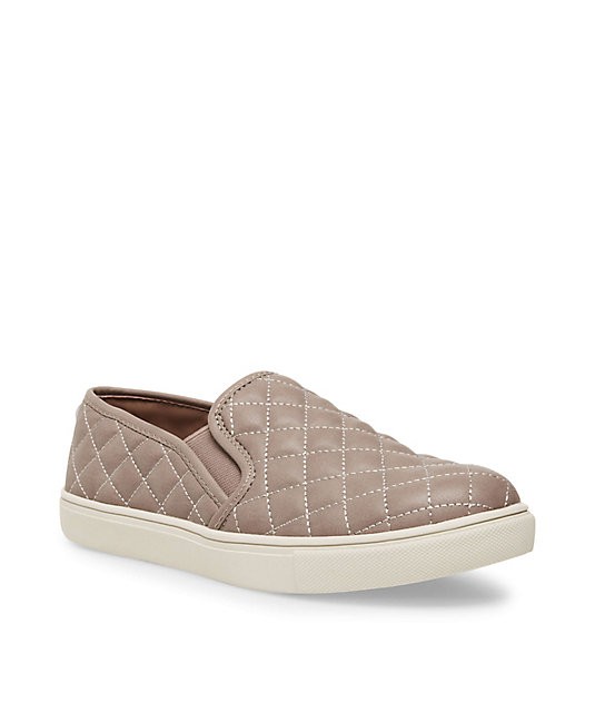 Neutral Quilted Slip On Sneaker | Steve Madden ECENTRCQ | Steve Madden (US)