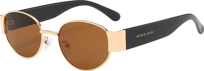 Elliot 57mm Polarized Oval Sunglasses | Nordstrom