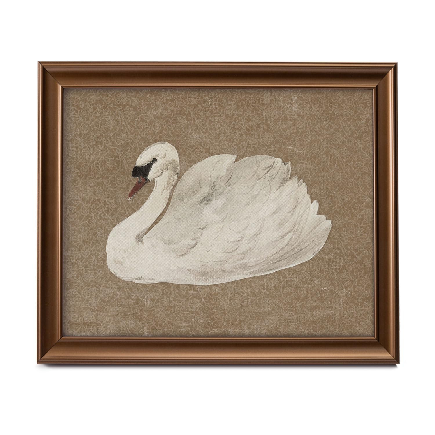 Framed Vintage Canvas Wall Art Decor, Farmhouse Wall Prints for Bedroom Bathroom Office, Rustic P... | Amazon (US)