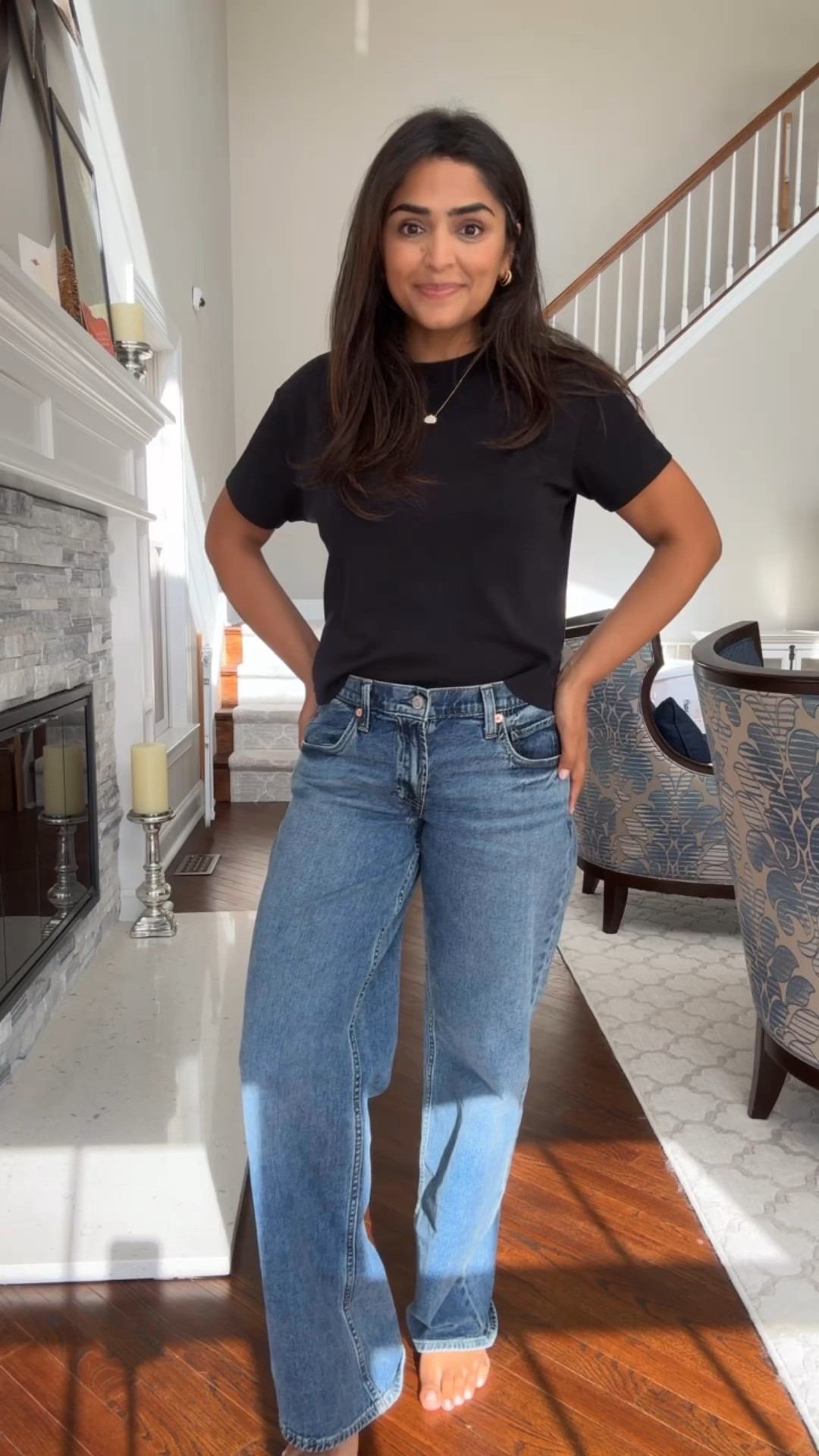 These are the perfect baggy but not too baggy low slung pair of denim !!! Love these ! I’m 5’2” and  got regular inseam !


#LTKFindsUnder100 #LTKFindsUnder50 #LTKPetite
