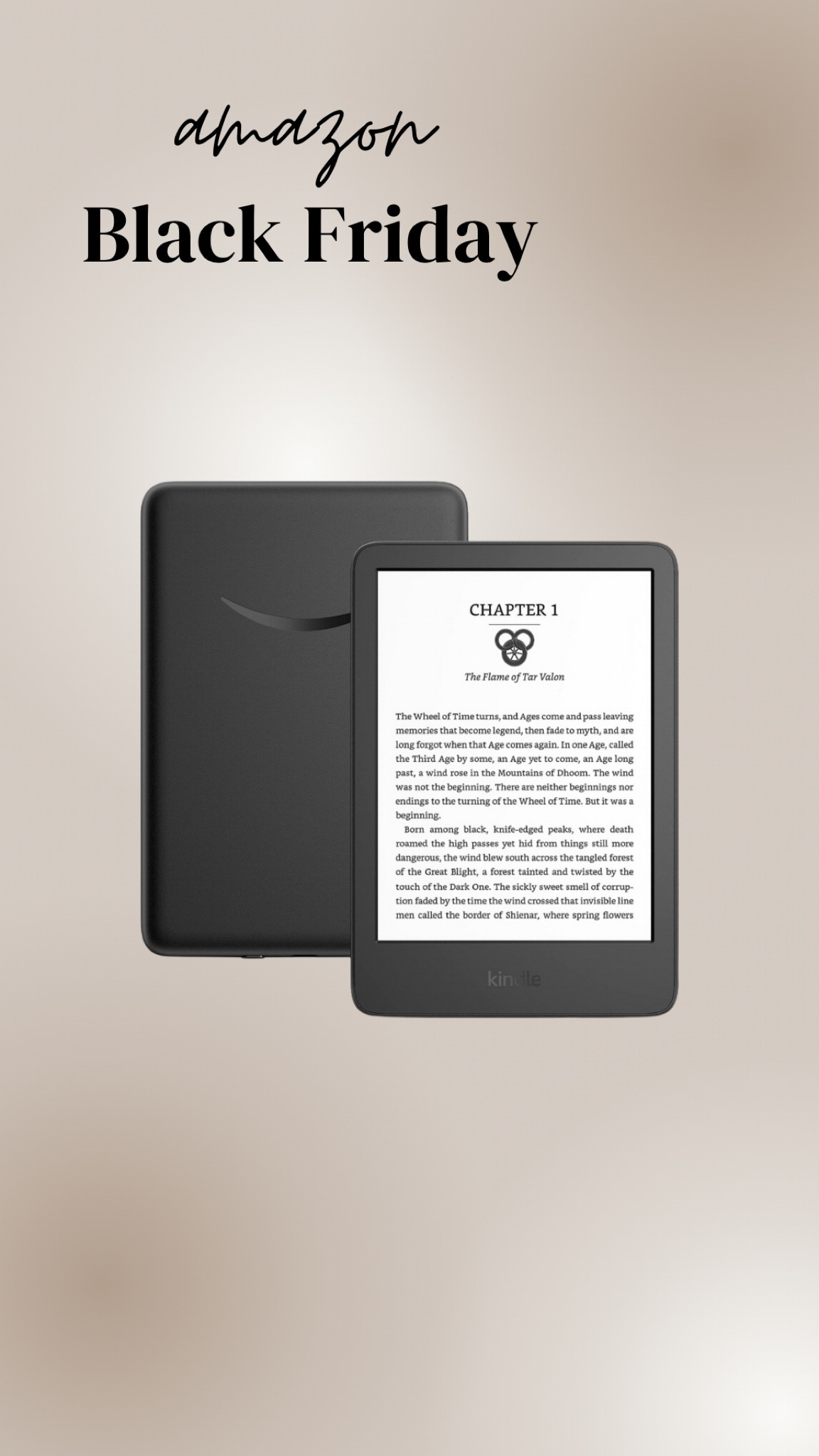 Black Friday Sale✨
Amazon Kindle

#LTKCyberWeek #LTKGiftGuide #LTKfindsunder100