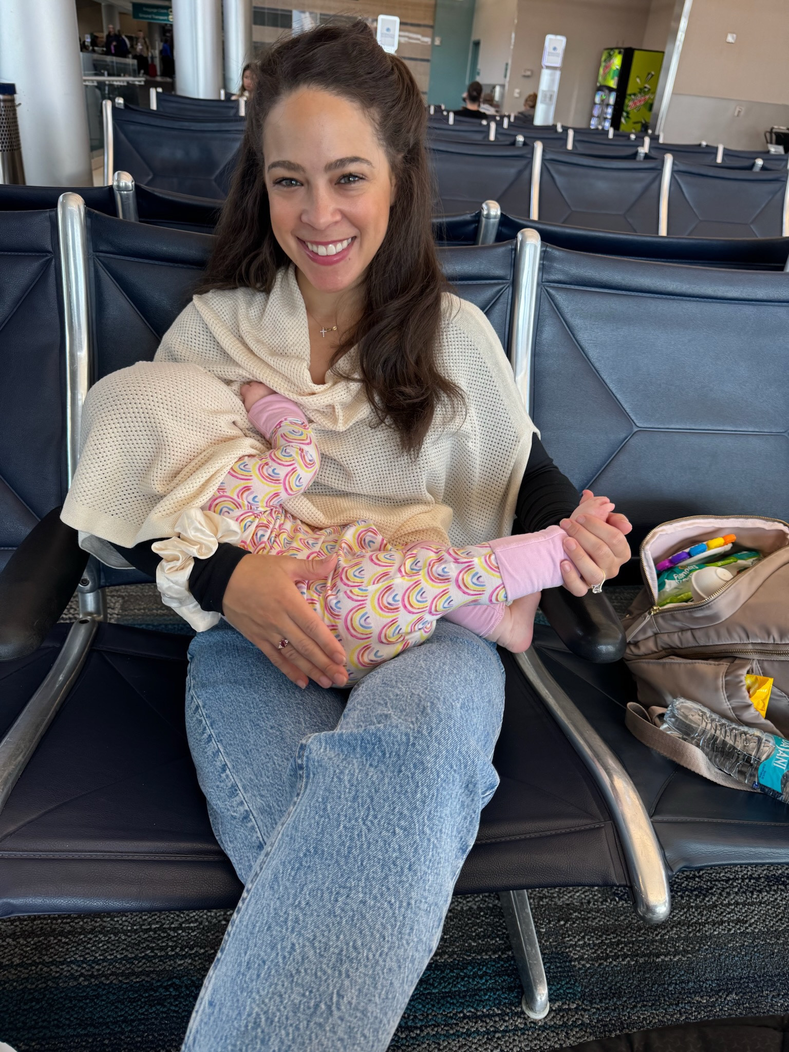 The most beautiful breathable soft and lightweight nursing cover 🤍🔗 it’s a MUST!! 

#LTKBaby #LTKTravel #LTKBump