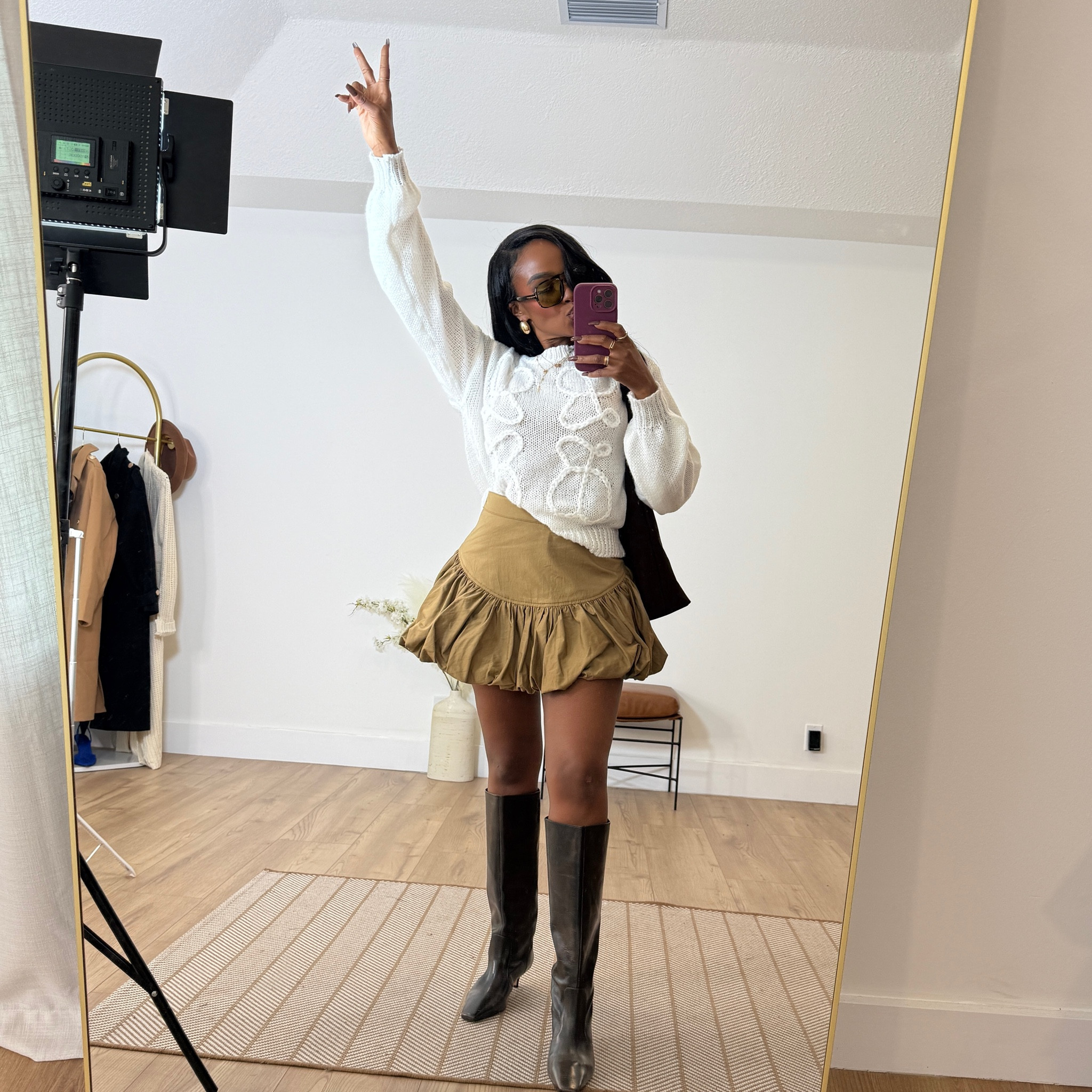 Thanksgiving outfit Inspo 

Size small I’m 5’4 | 140lbs | 36D -27 -40  IG & YT: kirasfashionfinds TT: kiraabboud 

#LTKStyleTip #LTKFindsUnder100 #LTKShoeCrush