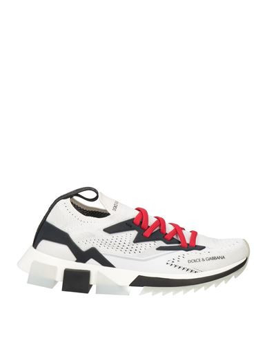 Dolce & gabbana Woman Sneakers Off white Size 6.5 Polyester, Viscose | YOOX (US)