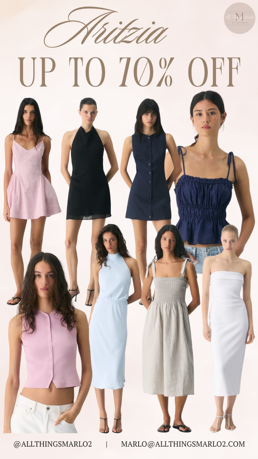 Aritzia up to 70% off. 

 #LTKSeasonal #LTKWorkwear #LTKTravel