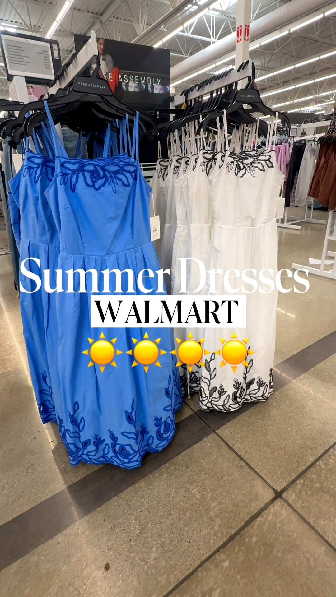 This blue embroidered midi dress from Walmart looks so much more expensive than it is! 💙 The beautiful embroidery, adjustable straps, and lightweight cotton fabric make it the perfect dress for brunch, vacations, baby showers, or summer events. An affordable find you’ll wear all season long! ✨ #LTK #WalmartFashion

#LTKdayinmylife #LTKgrwm #LTKootd