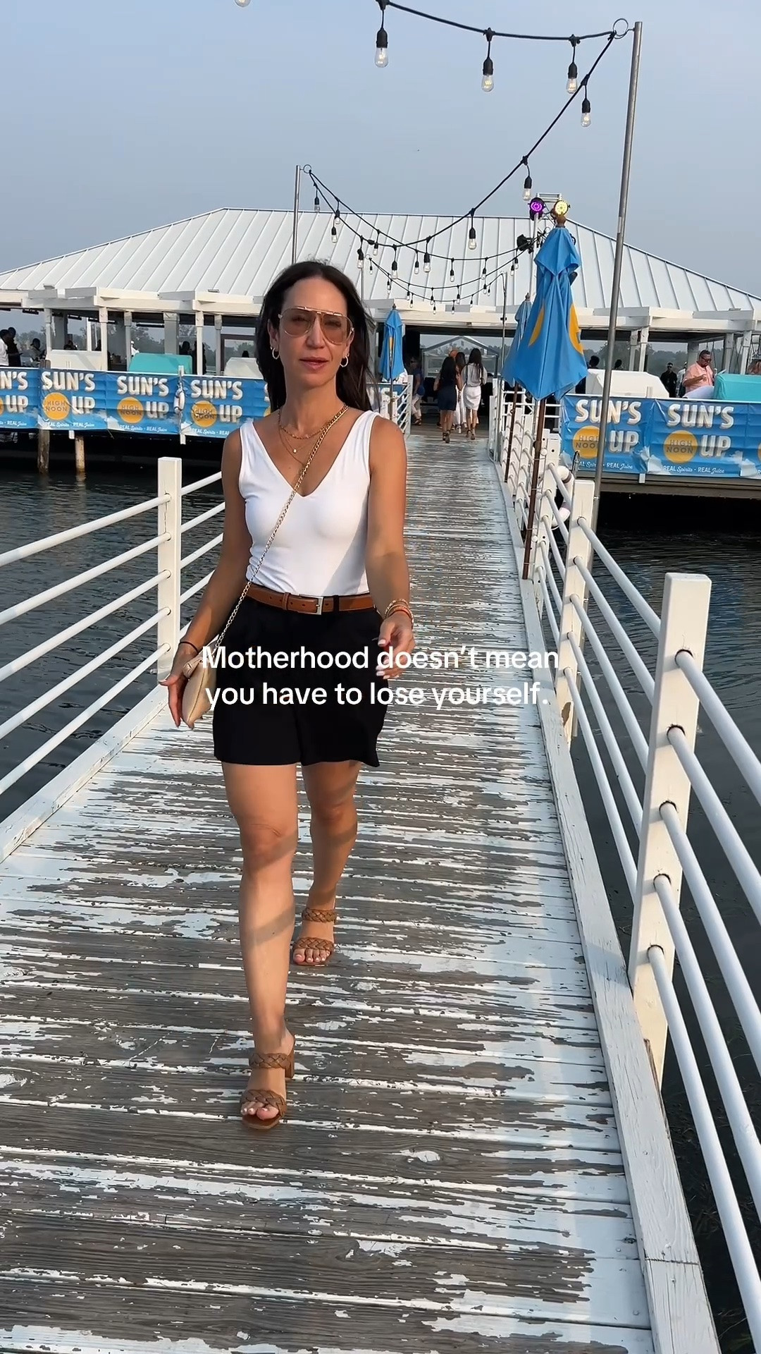 Being a mom doesn’t mean you have to skimp on feeling good. I can’t express to you guys enough how confident and pulled together I feel in this outfit. It’s been my go to for all the summer parties. Size small in everything. 5’4” 128lbs. #summerpartyoutfit #classy #chic

#LTKmomlife #LTKootd #LTKOver40