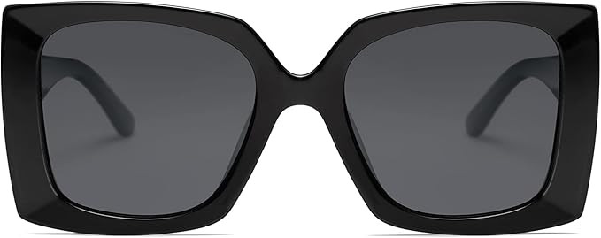 SOJOS Oversized Large Square Polarized Womens Sunglasses Retro Trendy Women's UV Protection Big S... | Amazon (US)