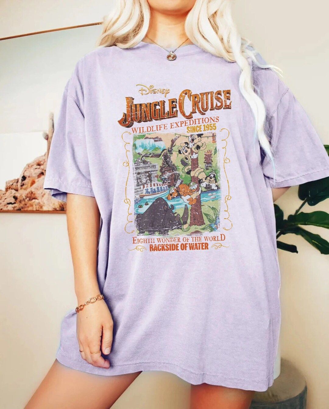 Comfort Colors® Jungle Cruise Disney Vintage T-shirt, Retro Walt Disney World Shirt, Retro Walt ... | Etsy (US)