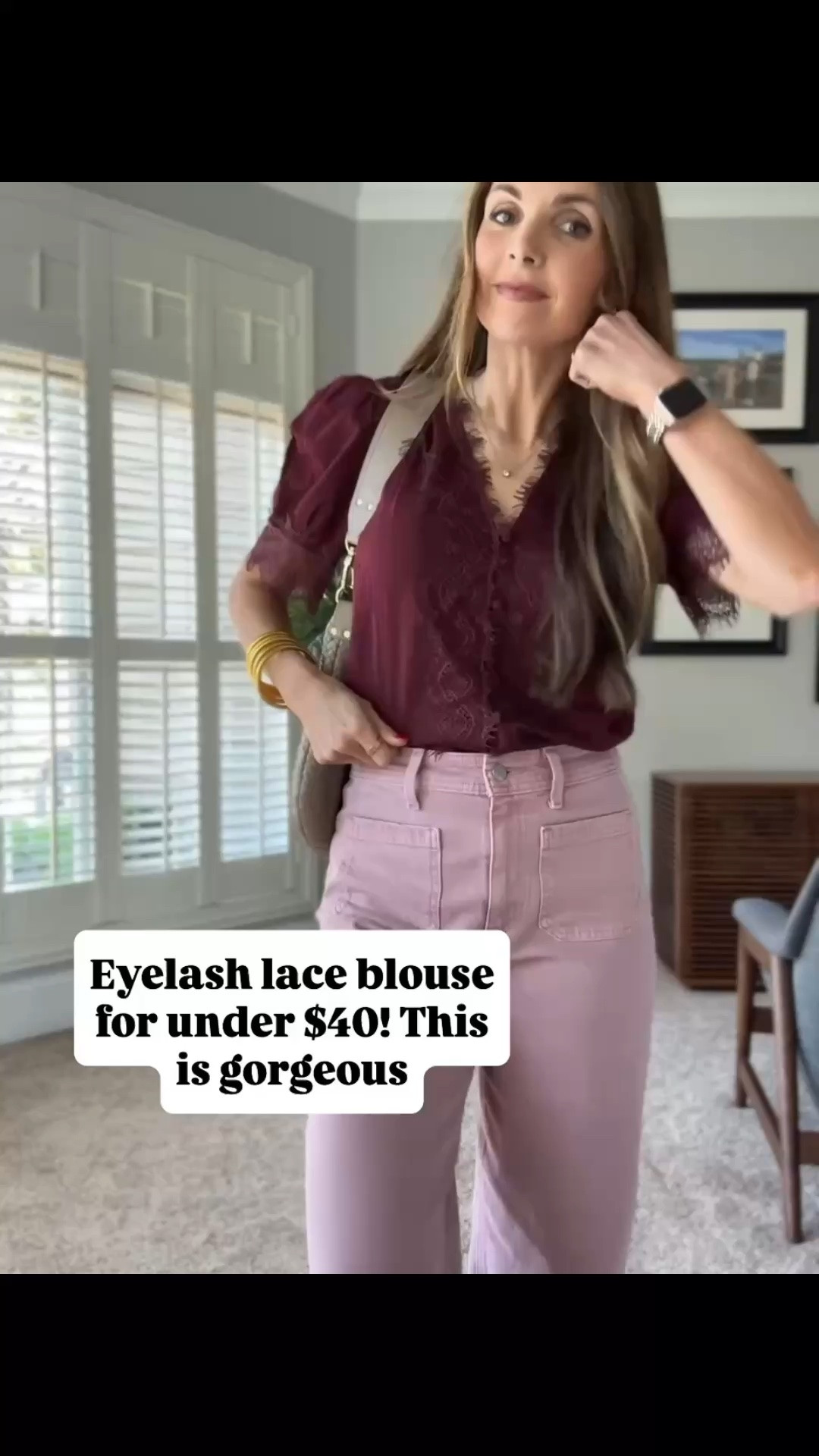 @Target blouse that’s so beautiful to dress up or down! Runs TTS and comes in multiple colors

#LTKgrwm