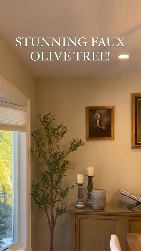 This gorgeous incredibly lifelike faux olive tree is so reasonably priced!

#LTKhome #LTKfindsunder100