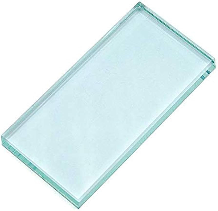 Pro Nail Art Painting Color Toning Glass Board Glass Makeup Palette Eyelash Extension Adhesive Gl... | Amazon (US)