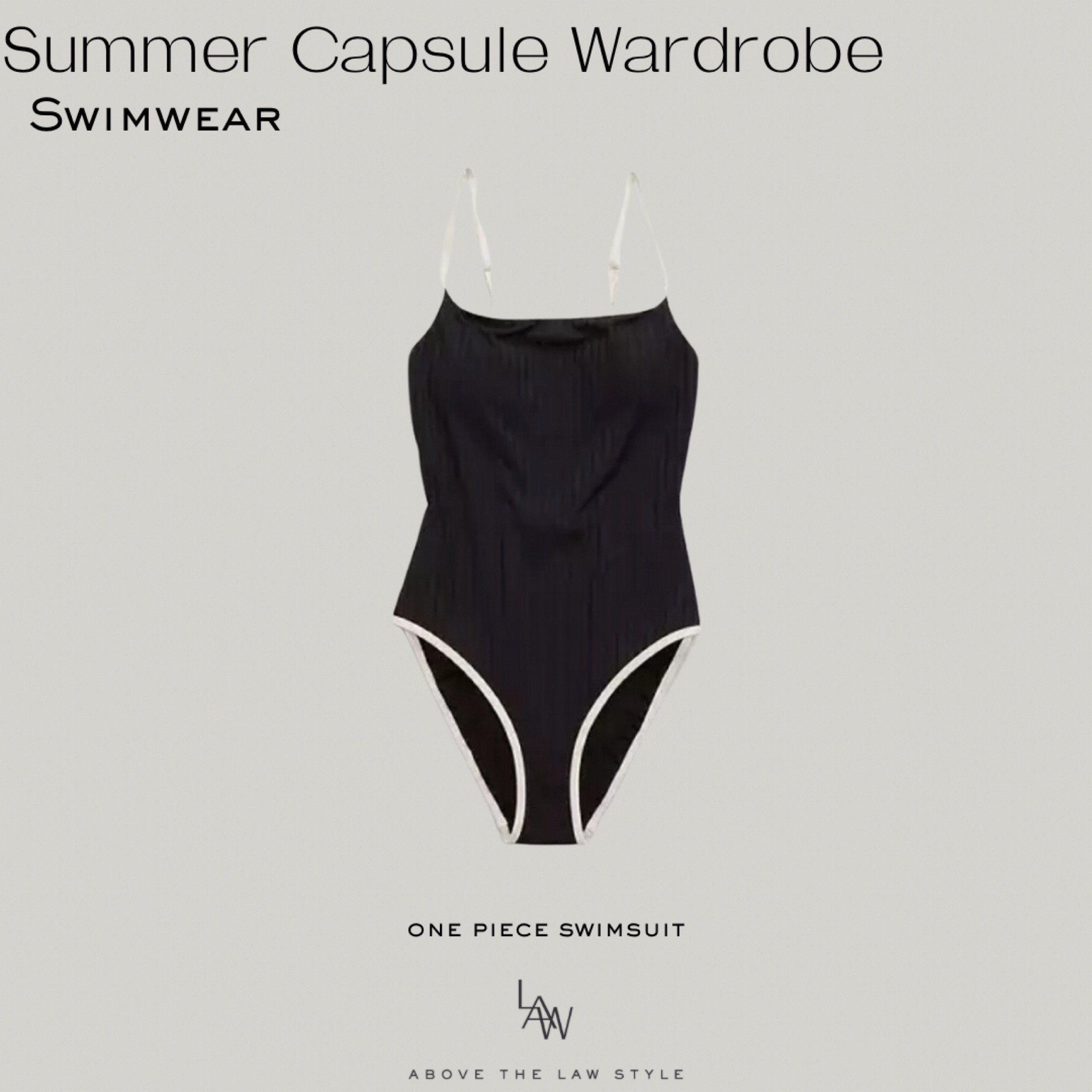Summer Capsule: Swimwear
•
one piece swimsuit, black swimsuit

#LTKunder50 #LTKSeasonal #LTKswim