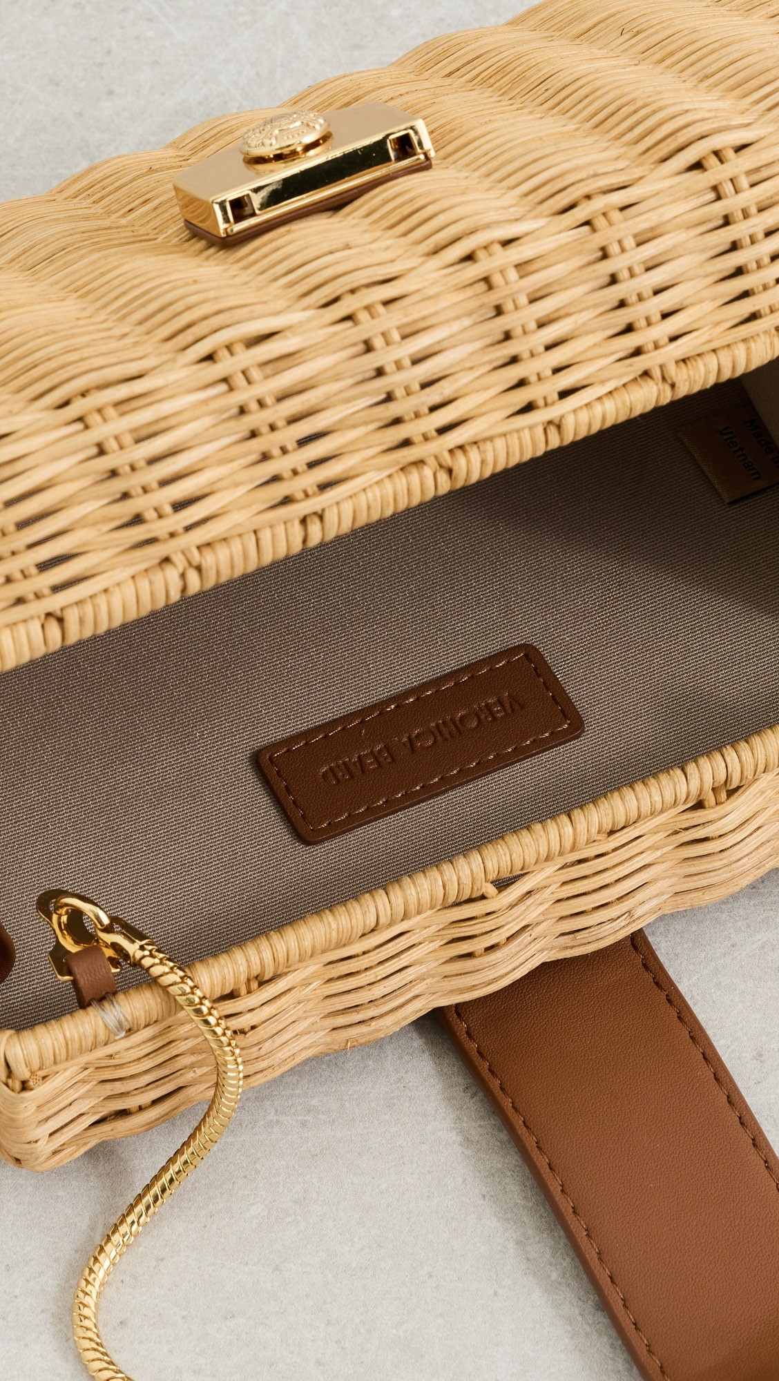 Veronica Beard Lock Box Trap Clutch | Shopbop