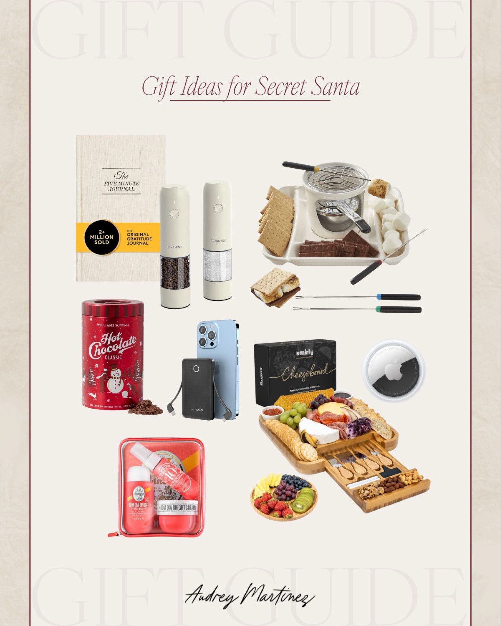 Gift ideas for secret Santa, all under $50! Gift guide, gifts under $50, secret santa, white elephant, stocking stuffers.

#LTKGiftGuide #LTKSeasonal #LTKHoliday