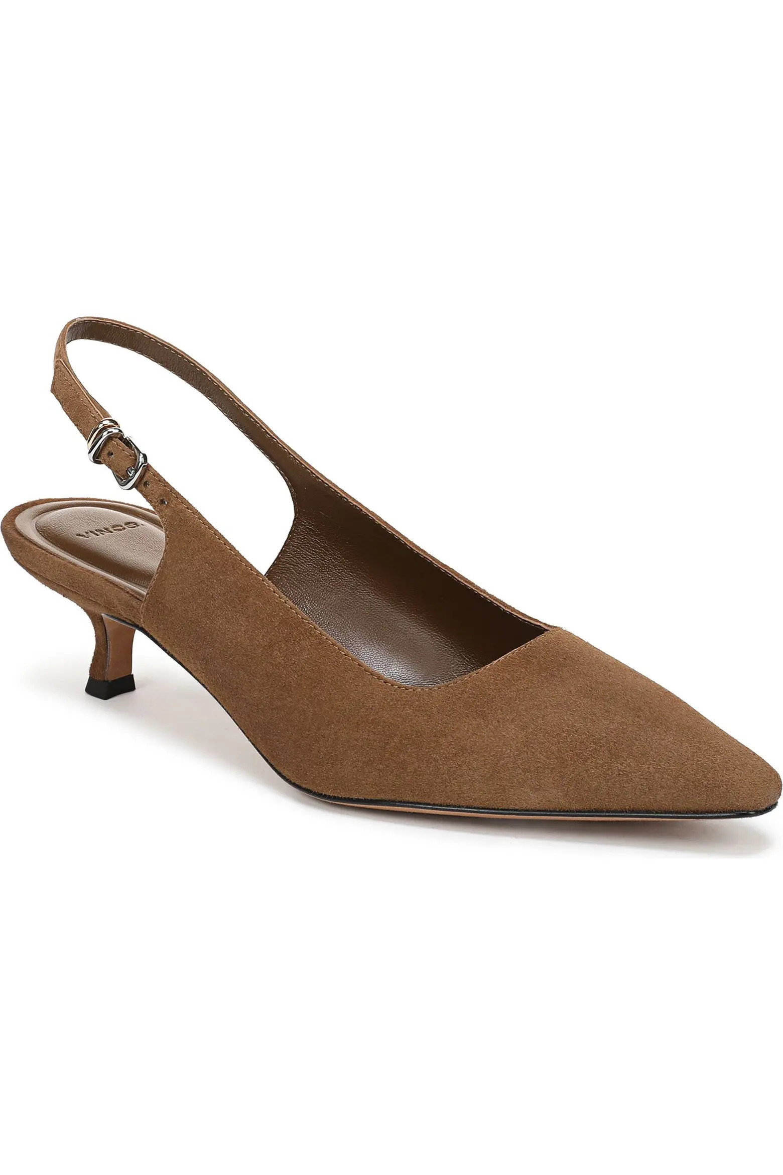Vince Sabra Slingback Kitten Heel Pump (Women) | Nordstrom | Nordstrom