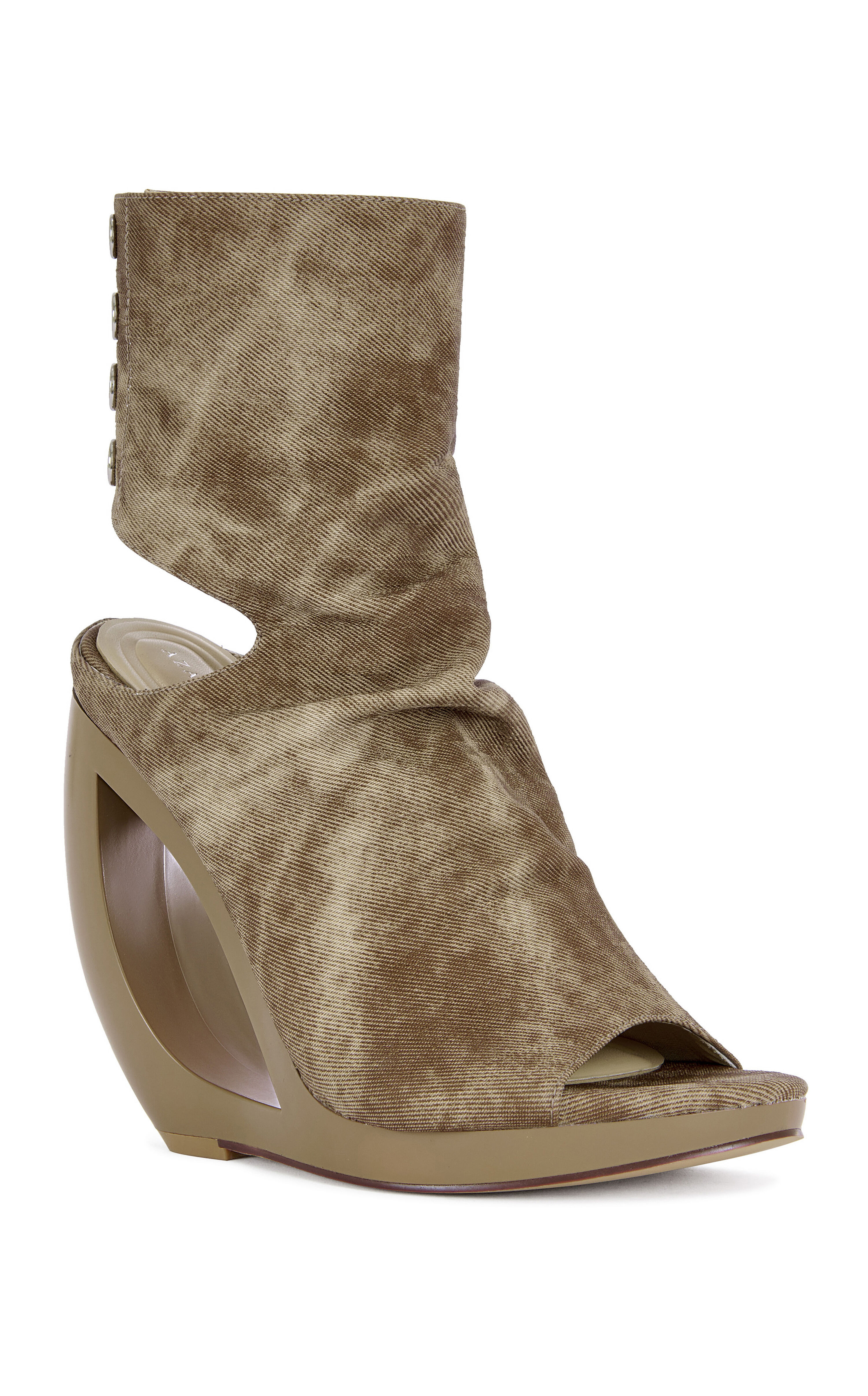 AZALEA WANG Women's Circos Brown Wedge Sandal Booties | PacSun