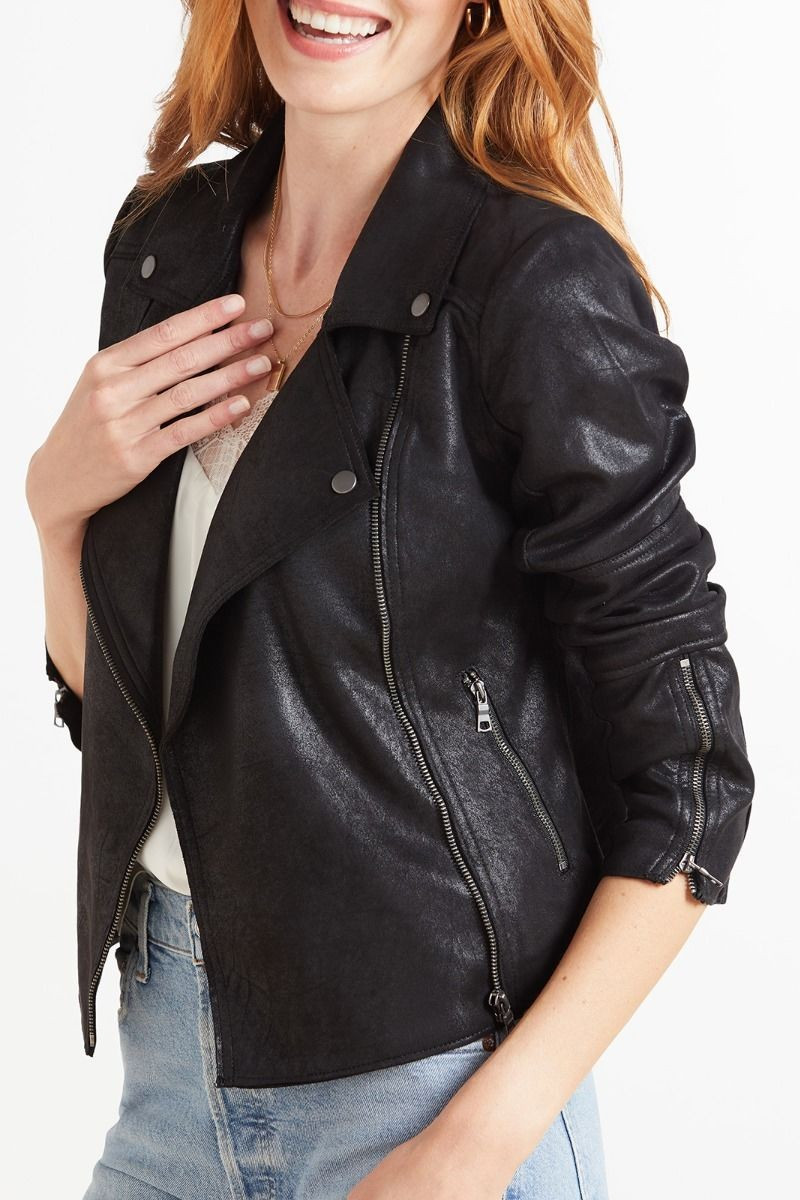 Evereve  Marren Moto Jacket | Evereve