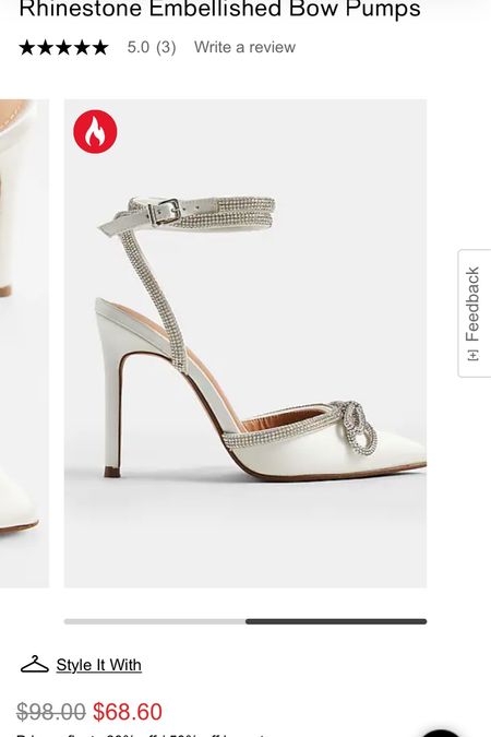 Just ordered these Express heels in white! Shoes also come in black, gray, and nude. The cutest holiday shoes and they are not on sale! 🎉

#LTKHoliday #LTKCyberweek #LTKshoecrush