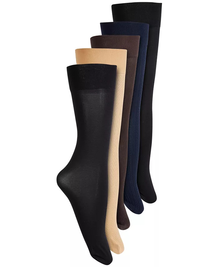 5-Pk. 400N Dress Trouser Socks | Macy's