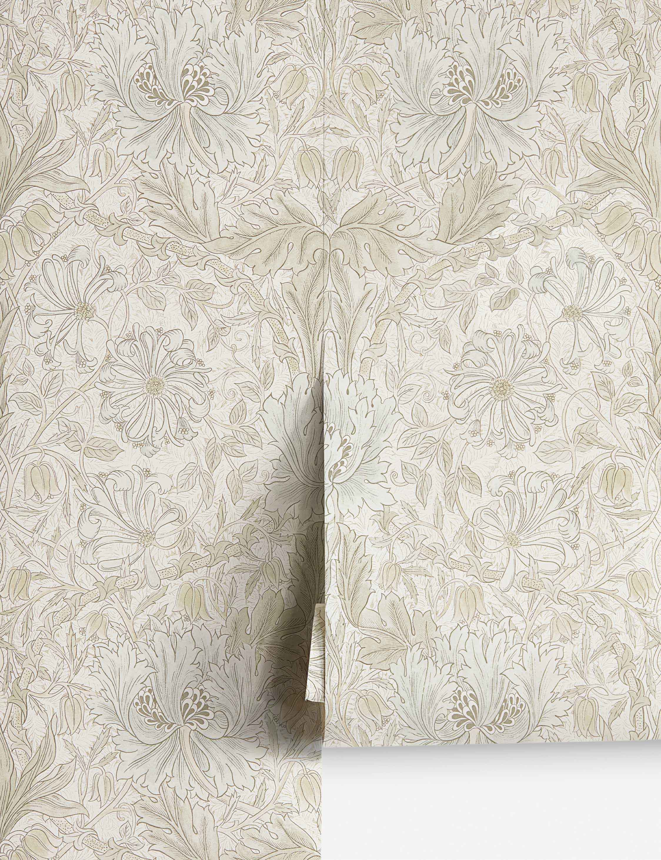 Pure Honeysuckle & Tulip Wallpaper by Morris & Co. | Lulu and Georgia 