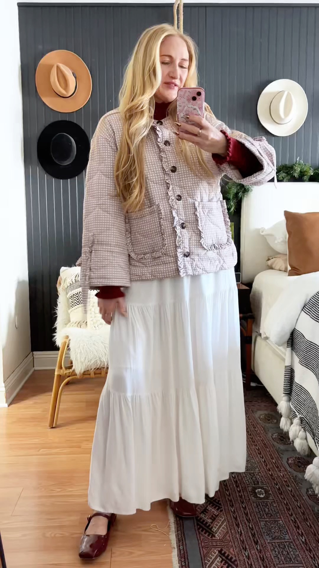 winter jackets so good you won't believe they're amazon! From a cutesy gingham puffer to a chic trench coat and faux fur moment, these jackets are all so cute with amazing details!

Wearing M in all besides gingham and trench (sized down to S in those) at 140 lbs and 5'7" for reference.

winter jacket haul, amazon jacket haul, viral Amazon jacket, gingham jacket, quilted jacket, classic trench coat, how to style winter jackets, fun winter jackets, trending winter jackets, faux fur jacket, gingham puffer jacket 

 #LTKHoliday #LTKSeasonal #LTKFindsUnder50