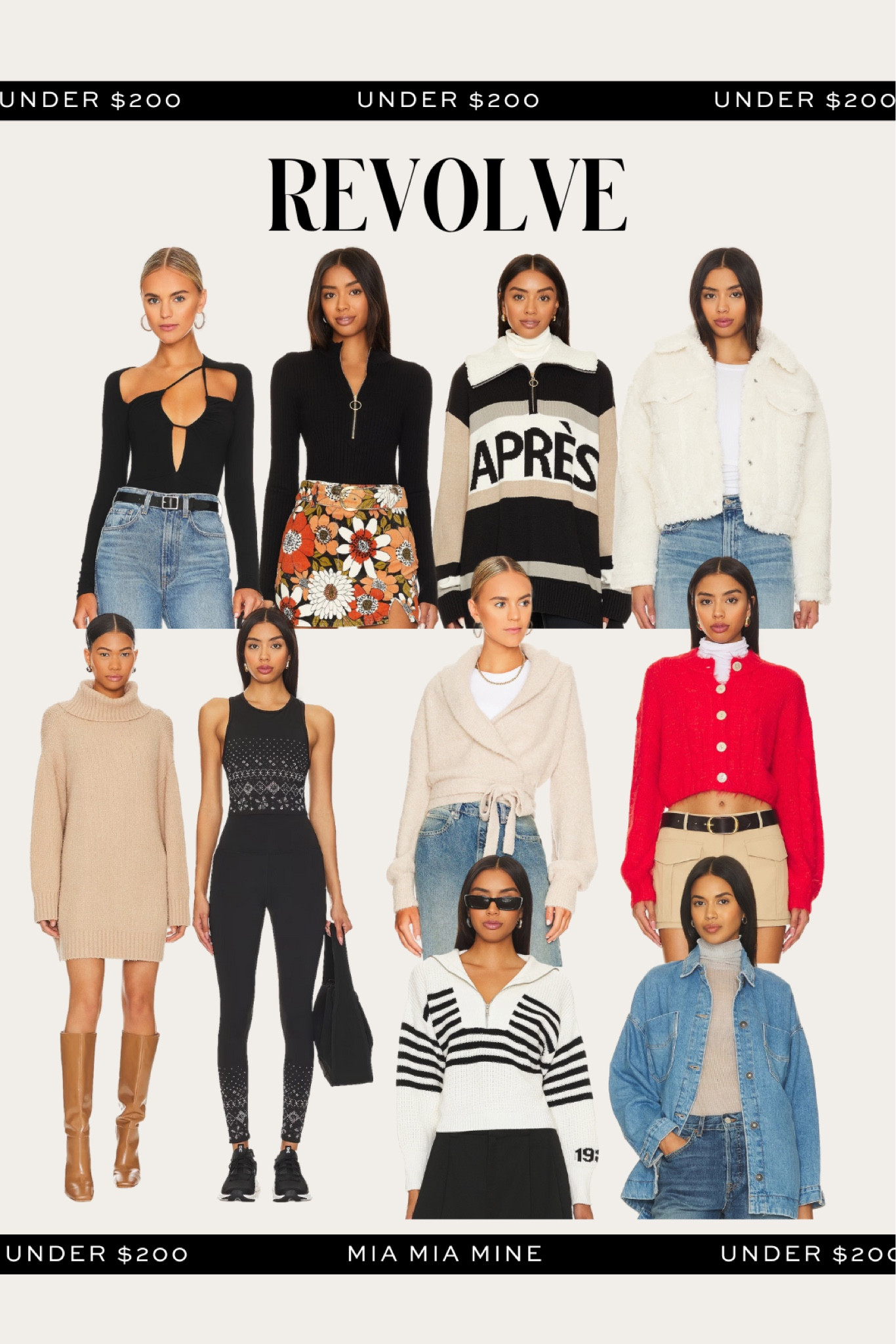 Revolve winter outfits under $200 / holiday outfit ideas
Holiday sweaters
Sweater dresses



#LTKSeasonal #LTKfindsunder100 #LTKstyletip