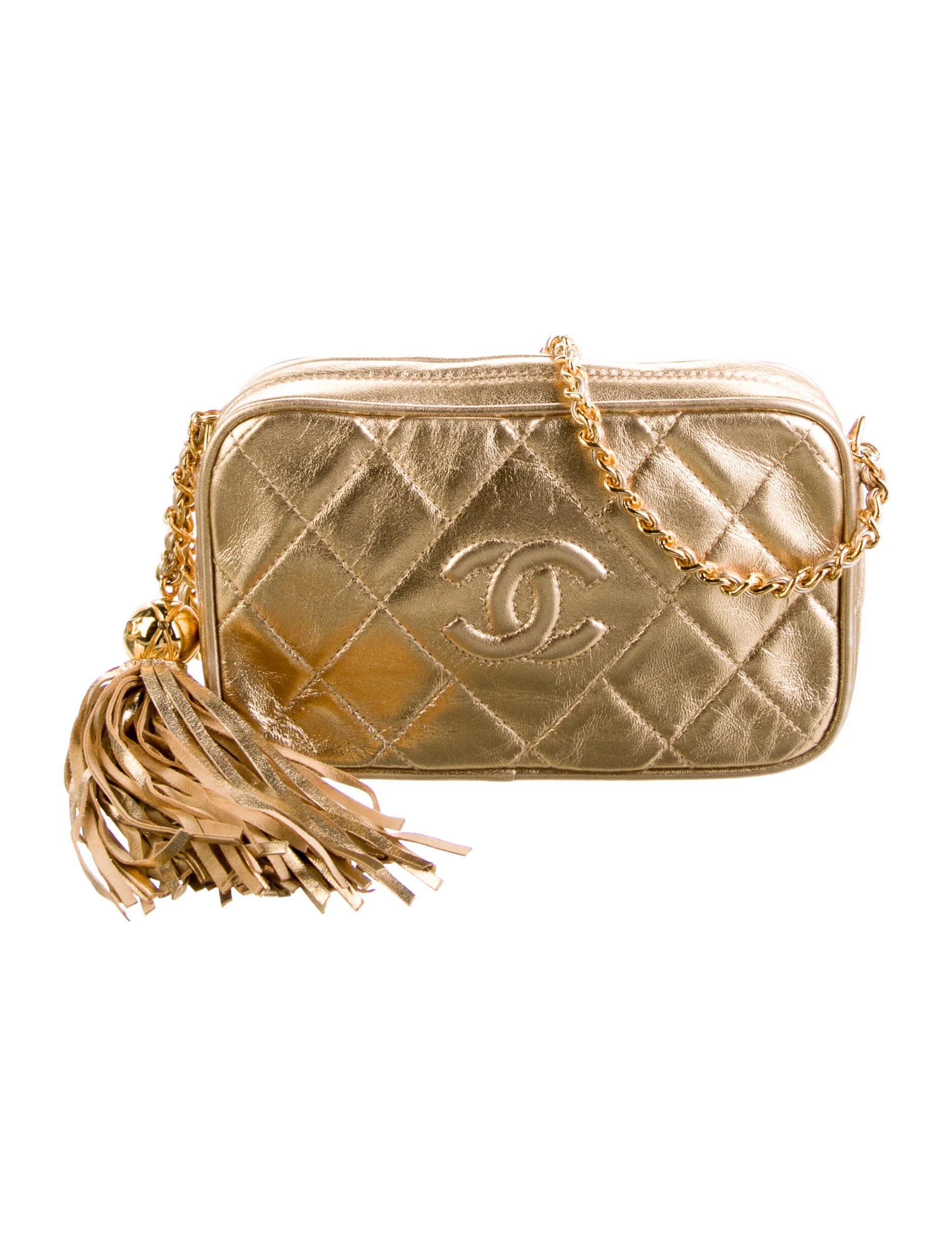 Vintage CC Camera Bag | The RealReal