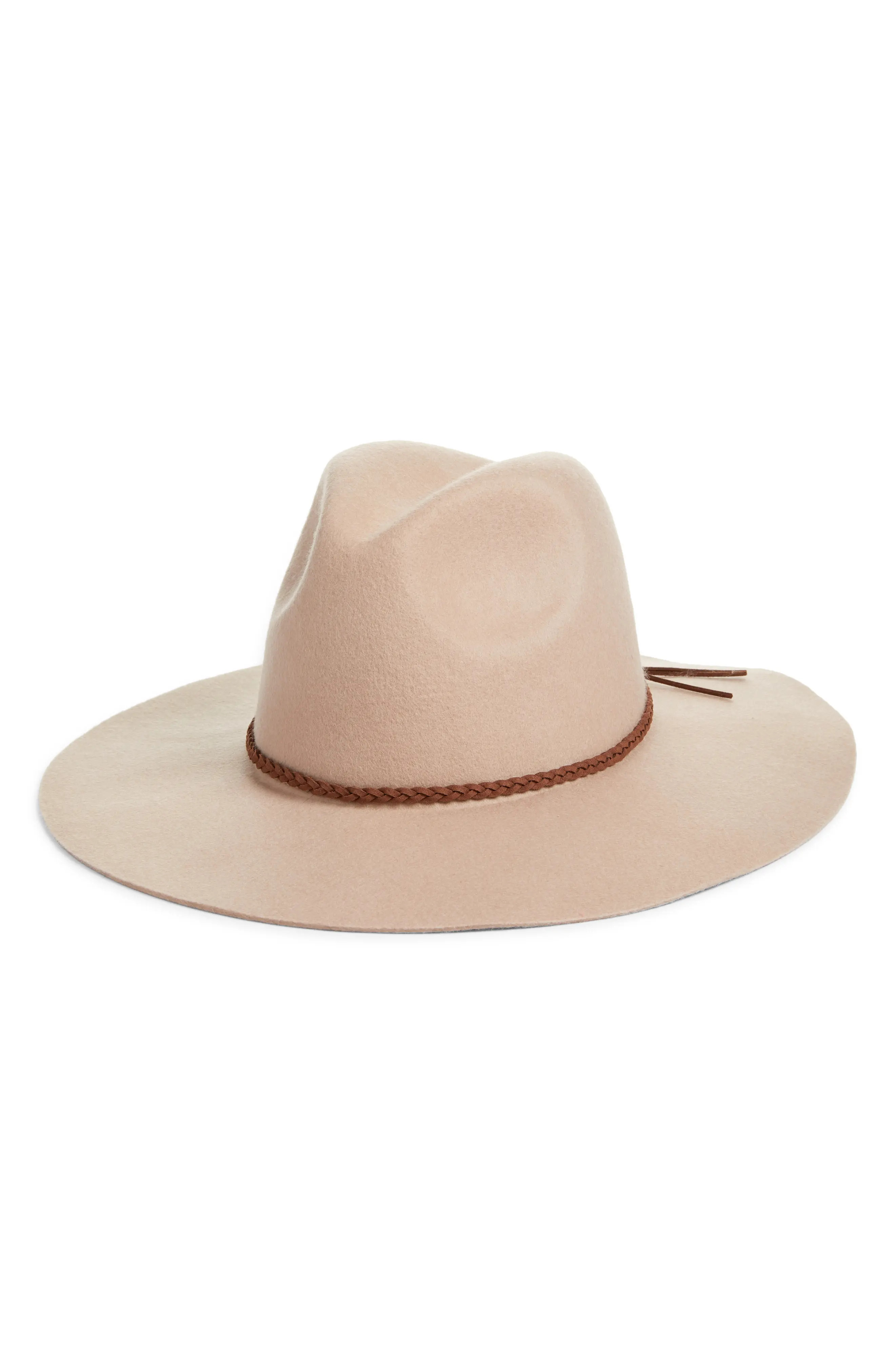 Women's Treasure & Bond Felted Wool Panama Hat - Pink | Nordstrom
