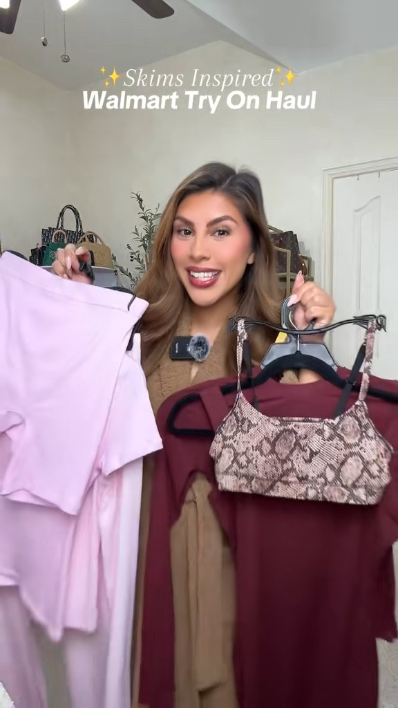 Doing a full SKIMS-inspired @Walmart try-on because these new basics deserve the hype 😍 comfy, flattering, and budget-friendly — what more could you want? #walmartfashion #walmarthaul #skimsdupe #skims #walmartfinds 

#LTKFindsUnder50
