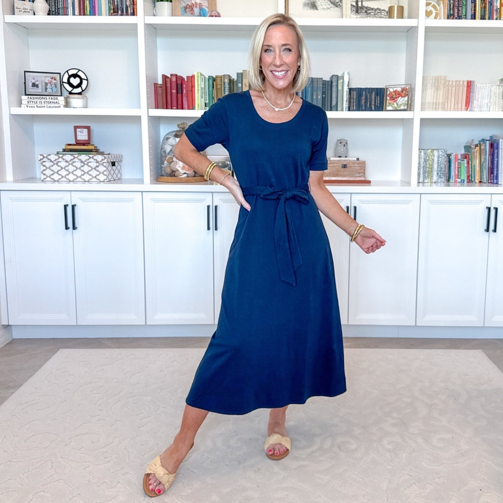 Walmart - finds under $20 * Knit Midi Dress w/ Tie Belt - size XS. $15.98. 4 colors. *

#LTKSeasonal#LTKOver40 

 