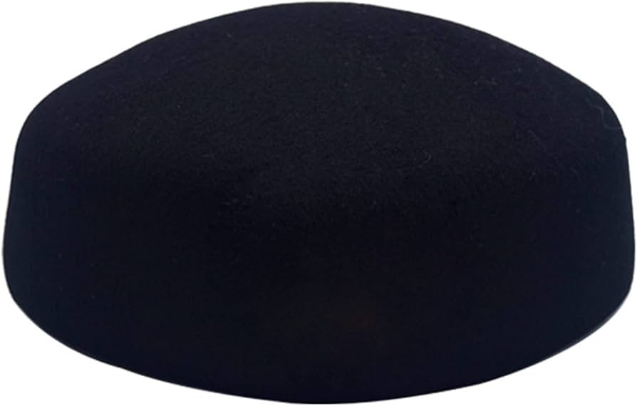 Beret Hat for Women - Air Hostesses Stewardess Hat - Black | Amazon (US)