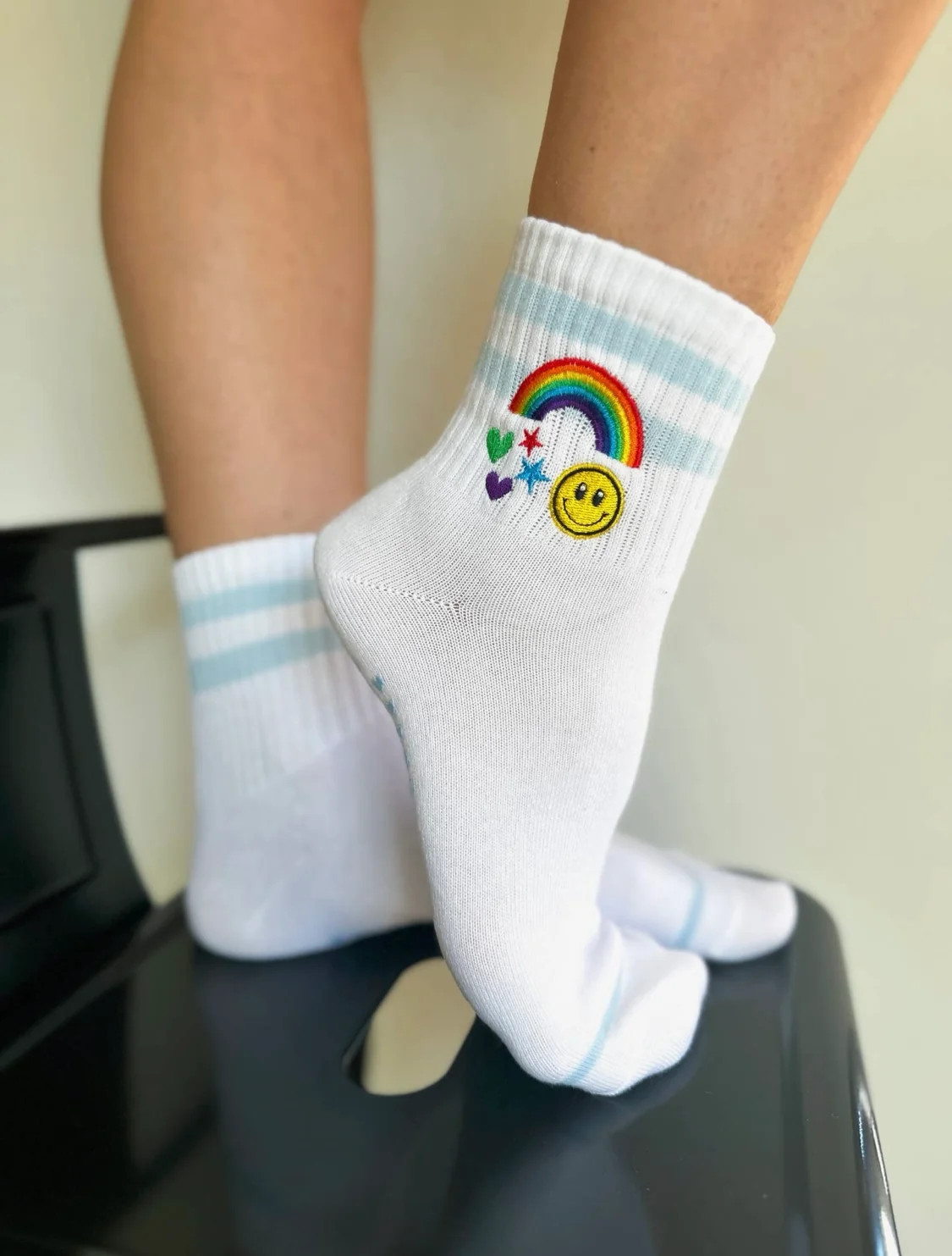 Little miss sunshine grip socks \ud83d\ude0a | Shop Butter
