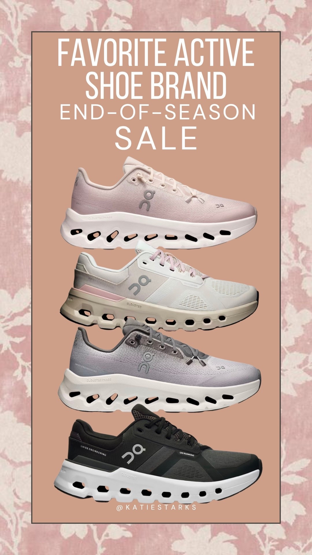 My favorite active shoe brand is having a “last season” sale! These are the best walking and running shoes - also perfect for vacations with lots of walking! 

#LTKSaleAlert #LTKTravel #LTKActive