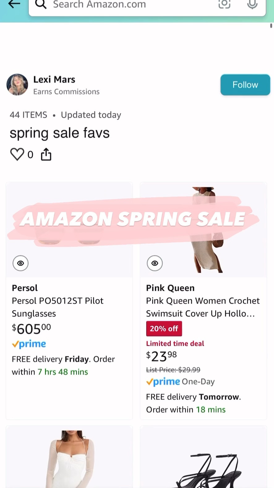 SHOP MY AMAZON SPRING SALE FINDS !!! 

Amazon spring sales - Amazon spring sale - Amazon fashion - Amazon spring fashion - spring fashion - spring accessories- trendy fashions - home must haves 

#LTKsalealert #LTKstyletip #LTKSeasonal