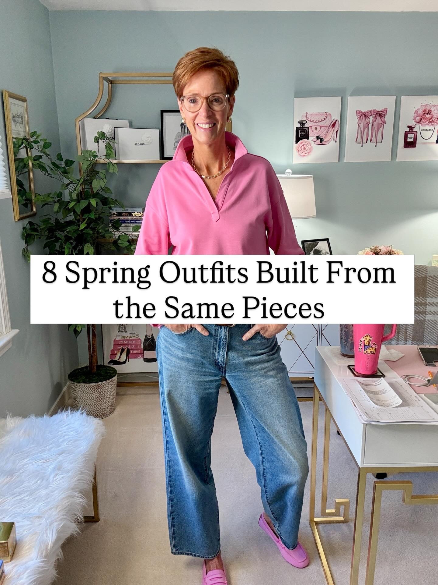 8 spring outfits — built from the same pieces

Want the links? Like, Follow & Comment SHOP and I’ll send links right to your DM.

This is what my closet actually looks like in real life.
Not 8 completely different outfits. Not a new piece every day. Just a handful of things that work… worn in different ways.

A few patterns you’ll notice: • The same tee shows up again and again • The same denim carries multiple outfits • Layers do most of the heavy lifting • The same shoes finish almost everything

This is how getting dressed gets easier — not by adding more, but by knowing what works and using it often.

If you’ve ever felt like you need more clothes for spring, this is your reminder that you probably don’t.

Save this for when your closet feels overwhelming. Send it to a friend who’s trying to simplify her wardrobe.

If getting dressed shouldn’t feel complicated, you’re in the right place. Follow along for classic outfits, real-life repetition, and style that actually works.

spring outfits women 40+, outfit repetition wardrobe, everyday outfit ideas spring, capsule wardrobe outfits, classic spring style

#ClassicStyle #SpringOutfits #StyleOver40 #capsulewardrobe

#LTKOver40 #LTKootd #LTKTall