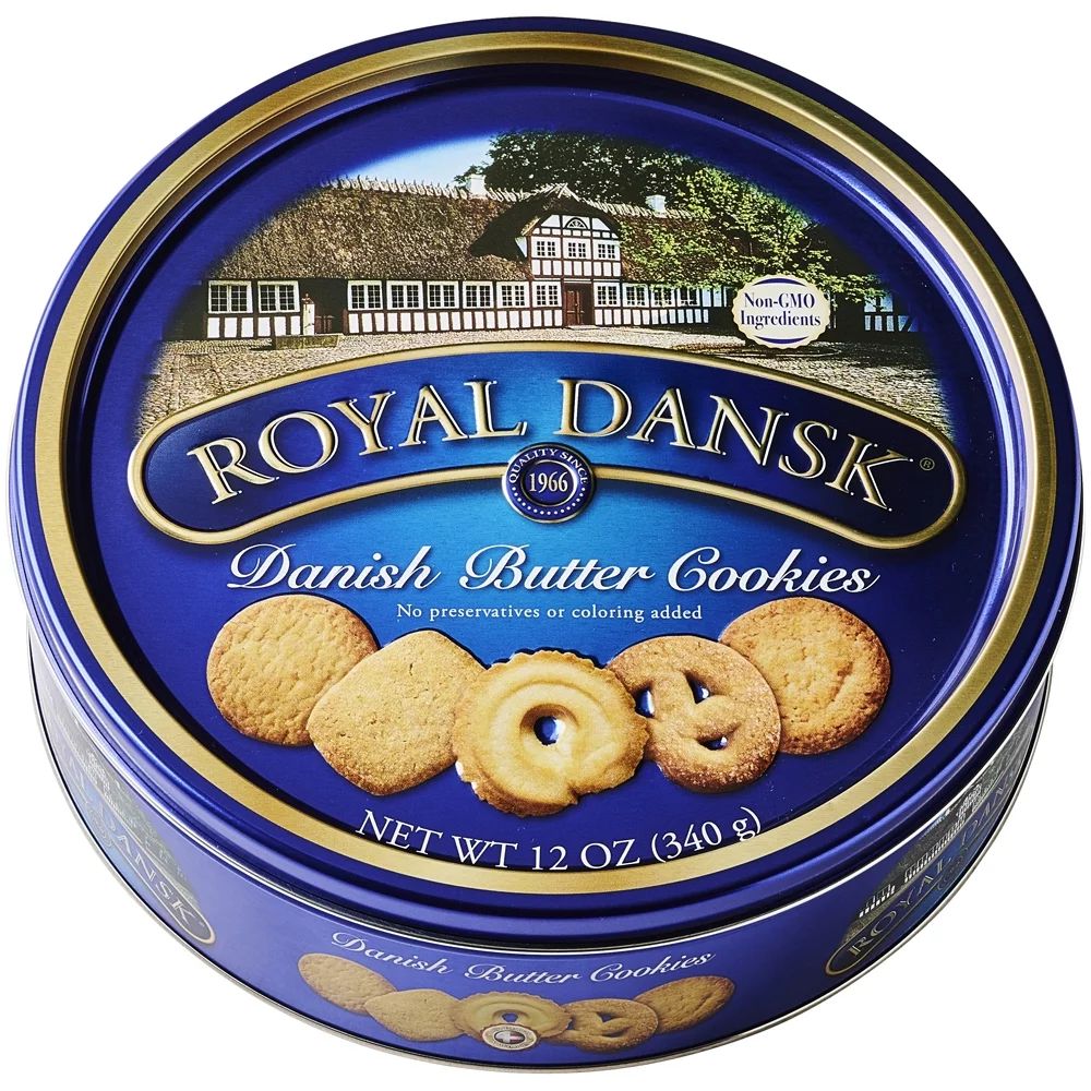 Royal Dansk Danish Butter Cookies, 12 Oz. - Walmart.com | Walmart (US)