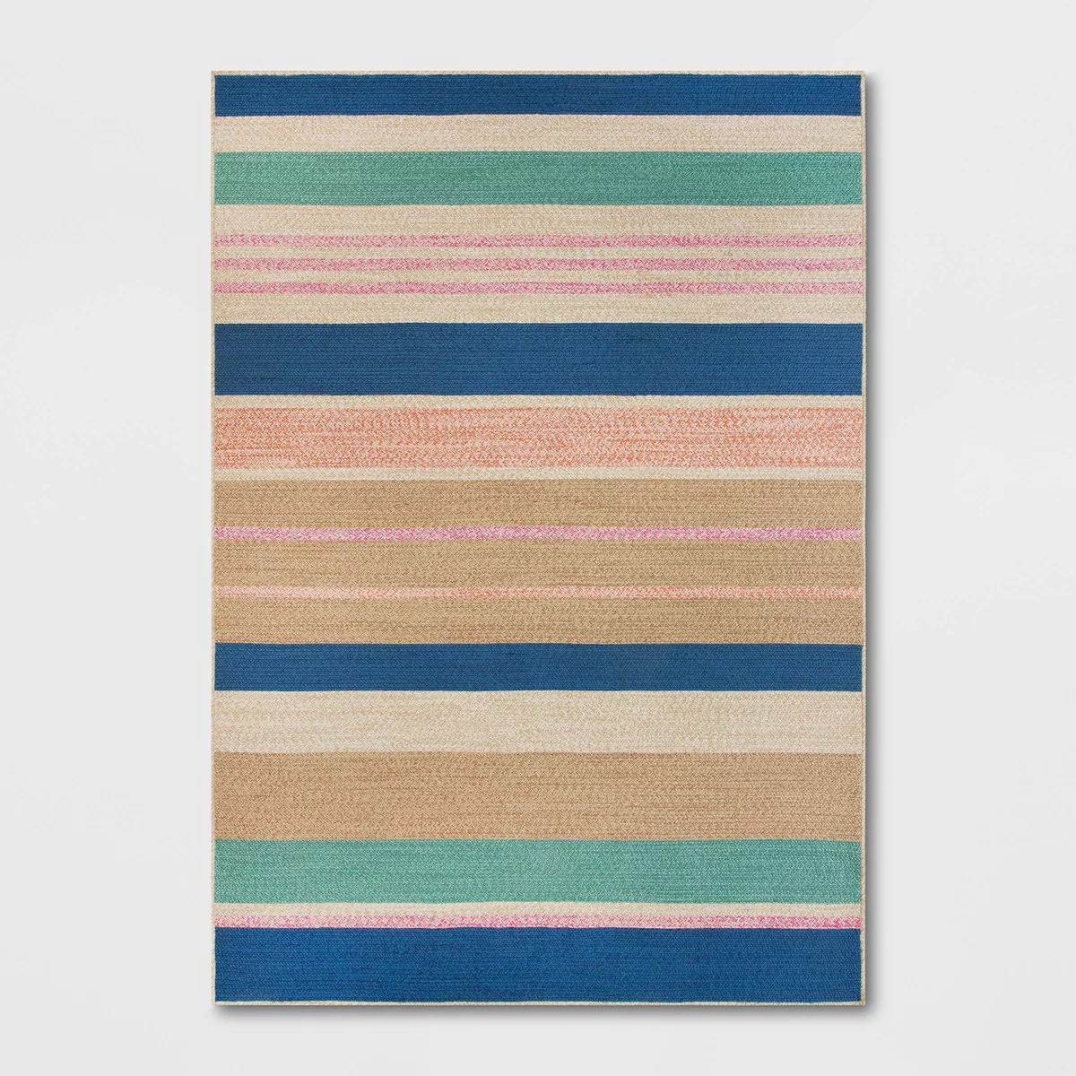 Striped Rectangular Braided Outdoor Rug - Threshold™ | Target